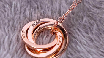 Engraved Necklace Mothers Day